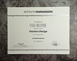 purchase fake Istituto Marangoni degree