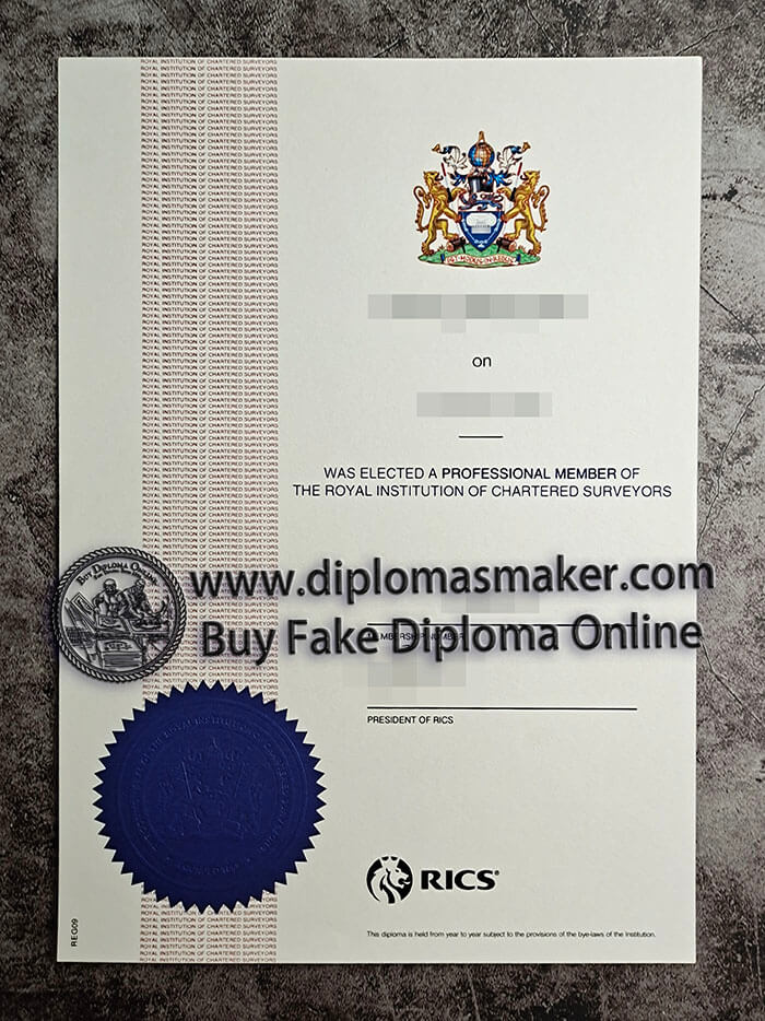 purchase fake RICS degree